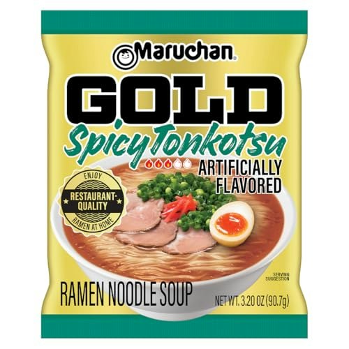 Maruchan Gold Spicy Tonkotsu Air-Dried Ramen Noodles 5-Pack: $11.99 Maruchan Gold Spicy Tonkotsu Air-Dried Ramen Noodles 5-Pack: $11.99