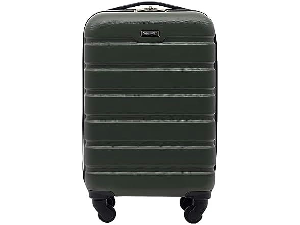 Wrangler Hardside Spinner 22" Carry-On Luggage: $24