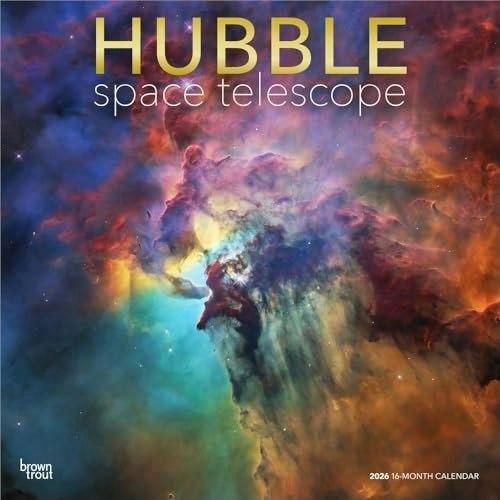 Hubble Space Telescope 2026 12x24-Inch Wall Calendar: $10.09