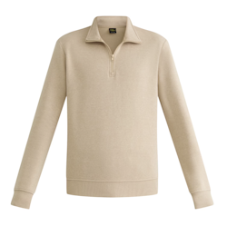 Athletic Works Men's Active Fleece Quarter Zip Sweatshirt for $4 + free shipping w/ $35