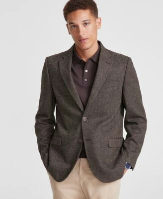 Nautica Men's Modern-Fit Solid Herringbone Tweed Sport Coat: $98 Nautica Men's Modern-Fit Solid Herringbone Tweed Sport Coat: $98
