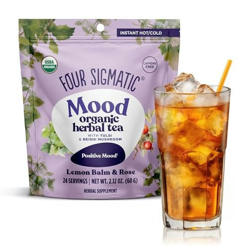Four Sigmatic Mood Adaptogenic Herbal Tea 24-Serving Bottle: $8.95 Four Sigmatic Mood Adaptogenic Herbal Tea 24-Serving Bottle: $8.95