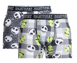 Disney The Nightmare Before Christmas Men's Boxer Briefs 2-Pack for $3 + free shipping w/ $35