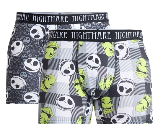 Disney The Nightmare Before Christmas Men's Boxer Briefs 2-Pack: $3.48
