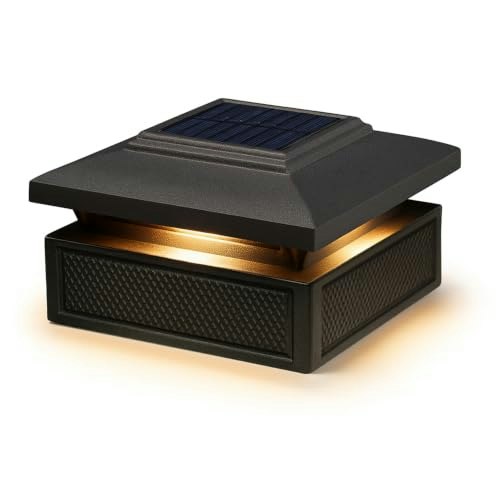 Classy Caps Lumineer Smart Solar Post Cap: $31.05