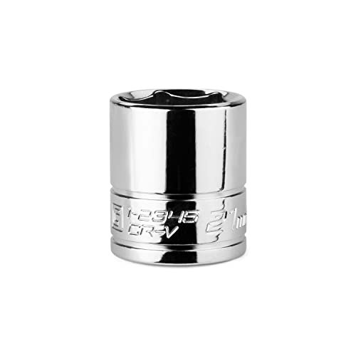 Capri Tools 21mm 3/8-inch Drive 6-Point Shallow Socket: $6.99 Capri Tools 21mm 3/8-inch Drive 6-Point Shallow Socket: $6.99