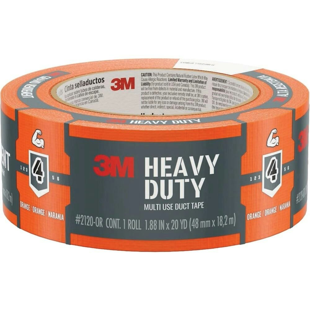 3M 1.88" x 20-Yard Heavy Duty Duct Tape: $4.34