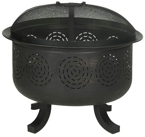 Safavieh Negril 28-Inch Metal Fire Pit: $159.99