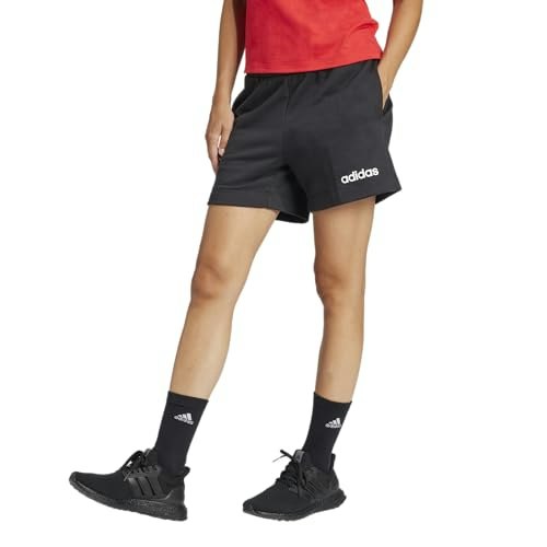 Adidas Women's Essentials Linear French Terry Shorts: $8.23 Adidas Women's Essentials Linear French Terry Shorts: $8.23