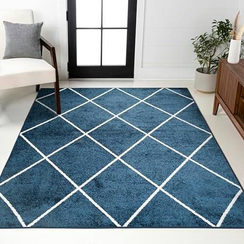 Jonathan Y Cole 3x5-Foot Diamond Trellis Area Rug: $29.11