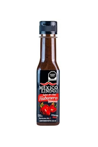 Mexico Lindo Xxxtra Hot Habanero Hot Sauce 5-oz. Bottle: $5.64