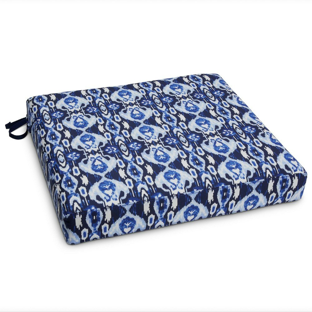 Vera Bradley 19"x19" Ikat Island Outdoor Patio Seat Cushion: $40.99 Vera Bradley 19"x19" Ikat Island Outdoor Patio Seat Cushion: $40.99