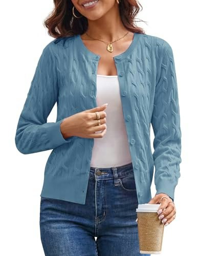 Grace Karin Women's Cable Knit Cardigan Sweater: $25.49 Grace Karin Women's Cable Knit Cardigan Sweater: $25.49