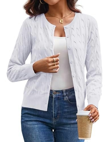 Grace Karin Women's Cable Knit Cardigan Sweater: $25.49 Grace Karin Women's Cable Knit Cardigan Sweater: $25.49