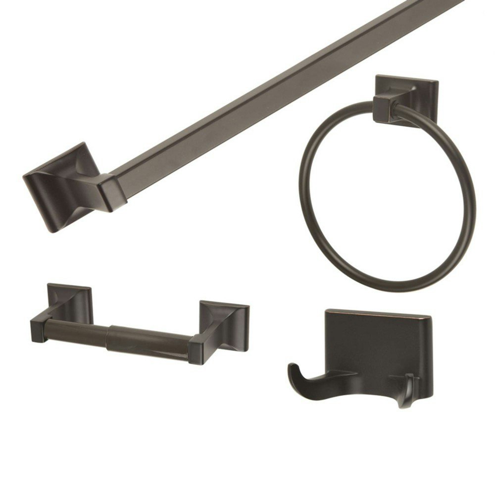 Millbridge 4-Piece Bathroom Accessory Kit: $37.99 Millbridge 4-Piece Bathroom Accessory Kit: $37.99
