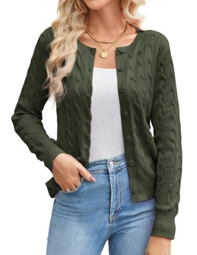 Grace Karin Women's Cable Knit Cardigan Sweater: $27.99 Grace Karin Women's Cable Knit Cardigan Sweater: $27.99