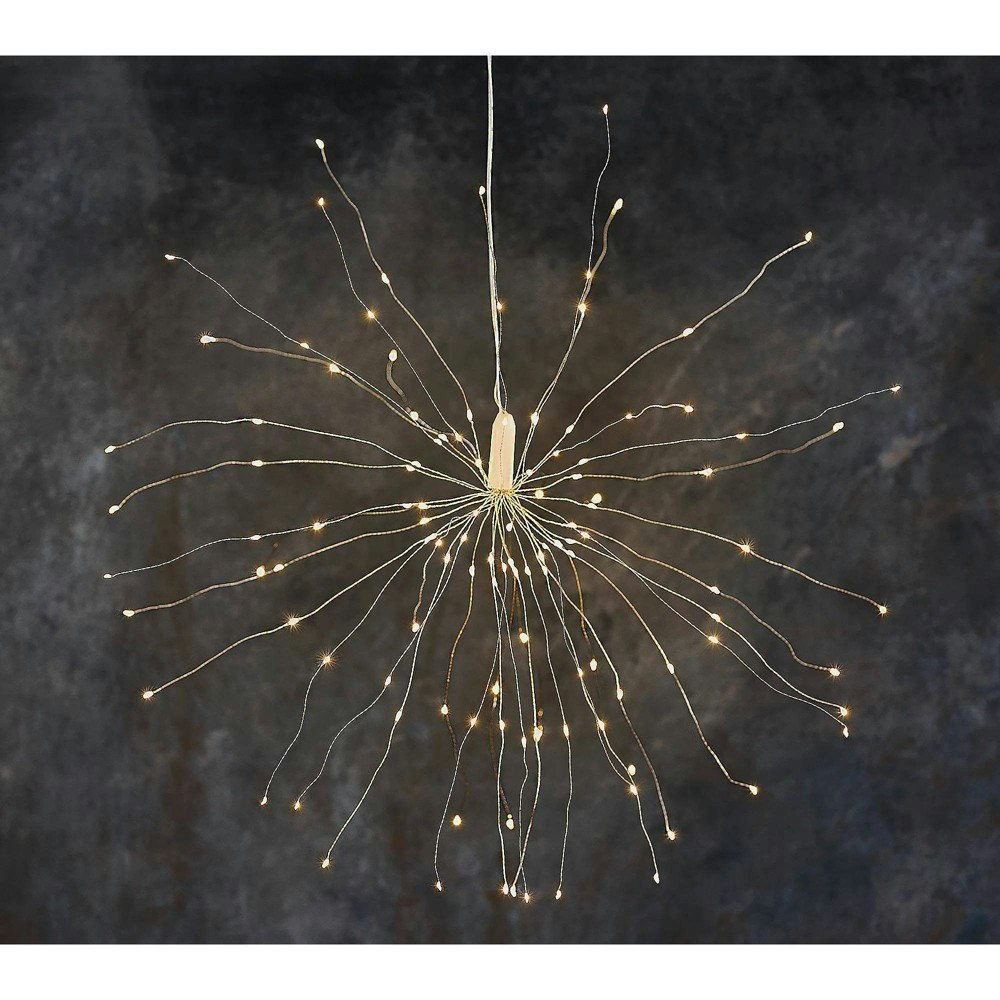 Ultimate Innovations Metal Hanging Starburst Fairy Lights: $38.99