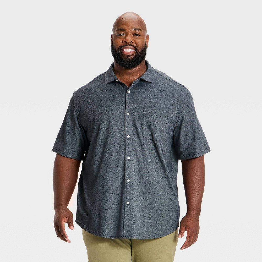 Goodfellow & Co Men's Short Sleeve Comfort Pique Button-Down Shirt: $30 Goodfellow & Co Men's Short Sleeve Comfort Pique Button-Down Shirt: $30