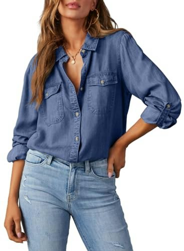Astylish Women's Button-Down Denim Shirt: $33.14 Astylish Women's Button-Down Denim Shirt: $33.14