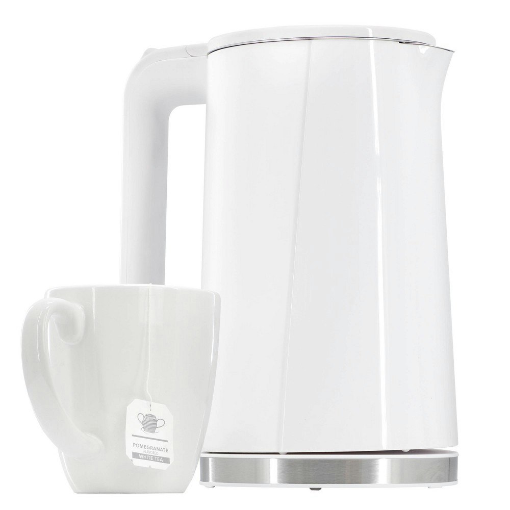 MegaChef 1.7L Double Wall Stainless Steel Electric Tea Kettle: $20.99 MegaChef 1.7L Double Wall Stainless Steel Electric Tea Kettle: $20.99