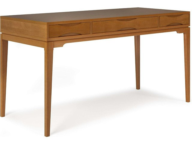 SimpliHome Harper 60-inch Solid Wood Writing Desk: $1,017.96 SimpliHome Harper 60-inch Solid Wood Writing Desk: $1,017.96