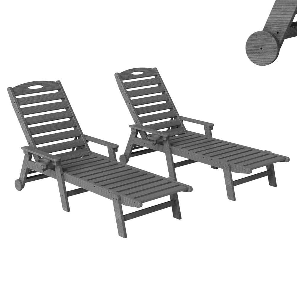 HDPE Outdoor Lounge Chairs 2-Pack: $299.90 HDPE Outdoor Lounge Chairs 2-Pack: $299.90