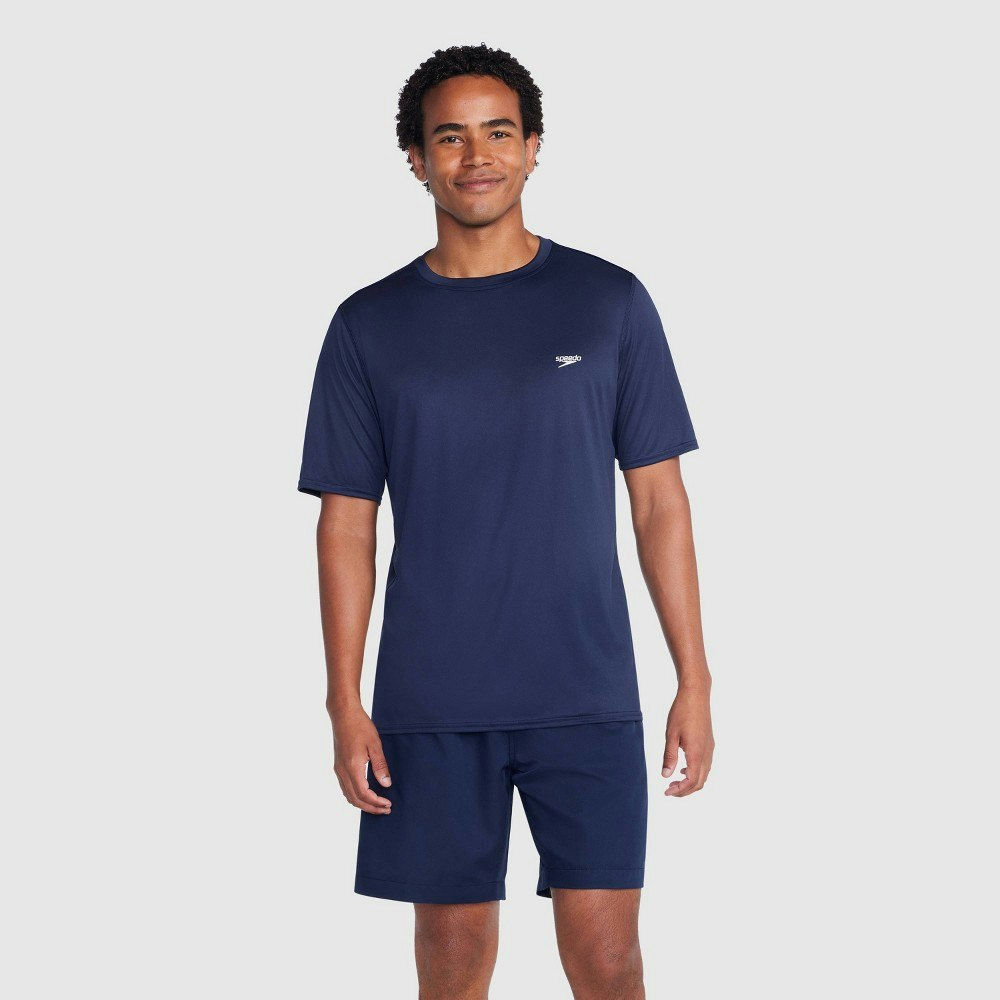 Speedo Men's Short Sleeve Rash Guard Swim Shirt: $25 Speedo Men's Short Sleeve Rash Guard Swim Shirt: $25