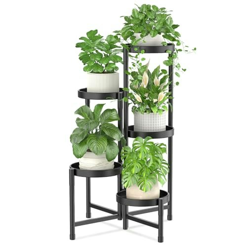 IDavosic.ly 5-Tier Metal Plant Stand: $28.04 IDavosic.ly 5-Tier Metal Plant Stand: $28.04
