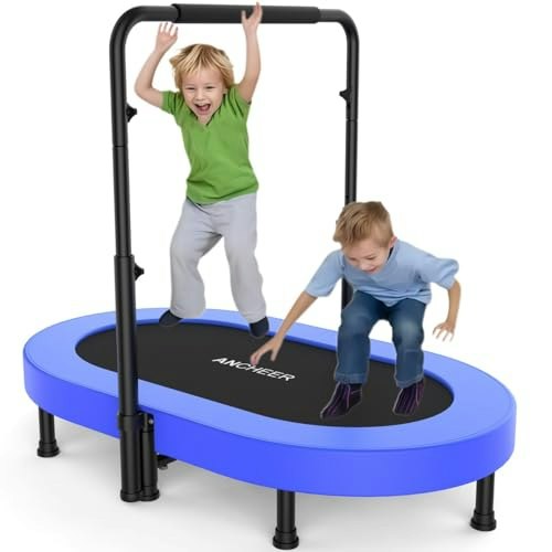 Ancheer 56-inch Double Mini Trampoline: $99