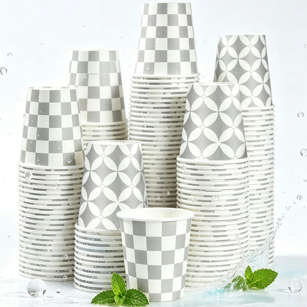 Lamosi 3oz Disposable Paper Cups 300-Count: $12.99 Lamosi 3oz Disposable Paper Cups 300-Count: $12.99