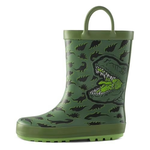 Mysoft Dinosaur Toddler Rain Boots: $19.53