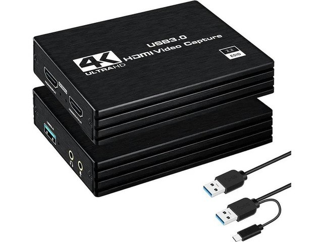 USB 3.0 1080p 60fps HDMI Video Capture Card: $41.39