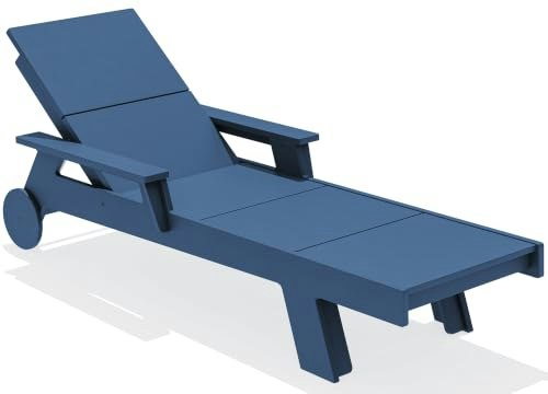 Serwall Oversized HDPE Outdoor Chaise Lounge: $169.99 Serwall Oversized HDPE Outdoor Chaise Lounge: $169.99