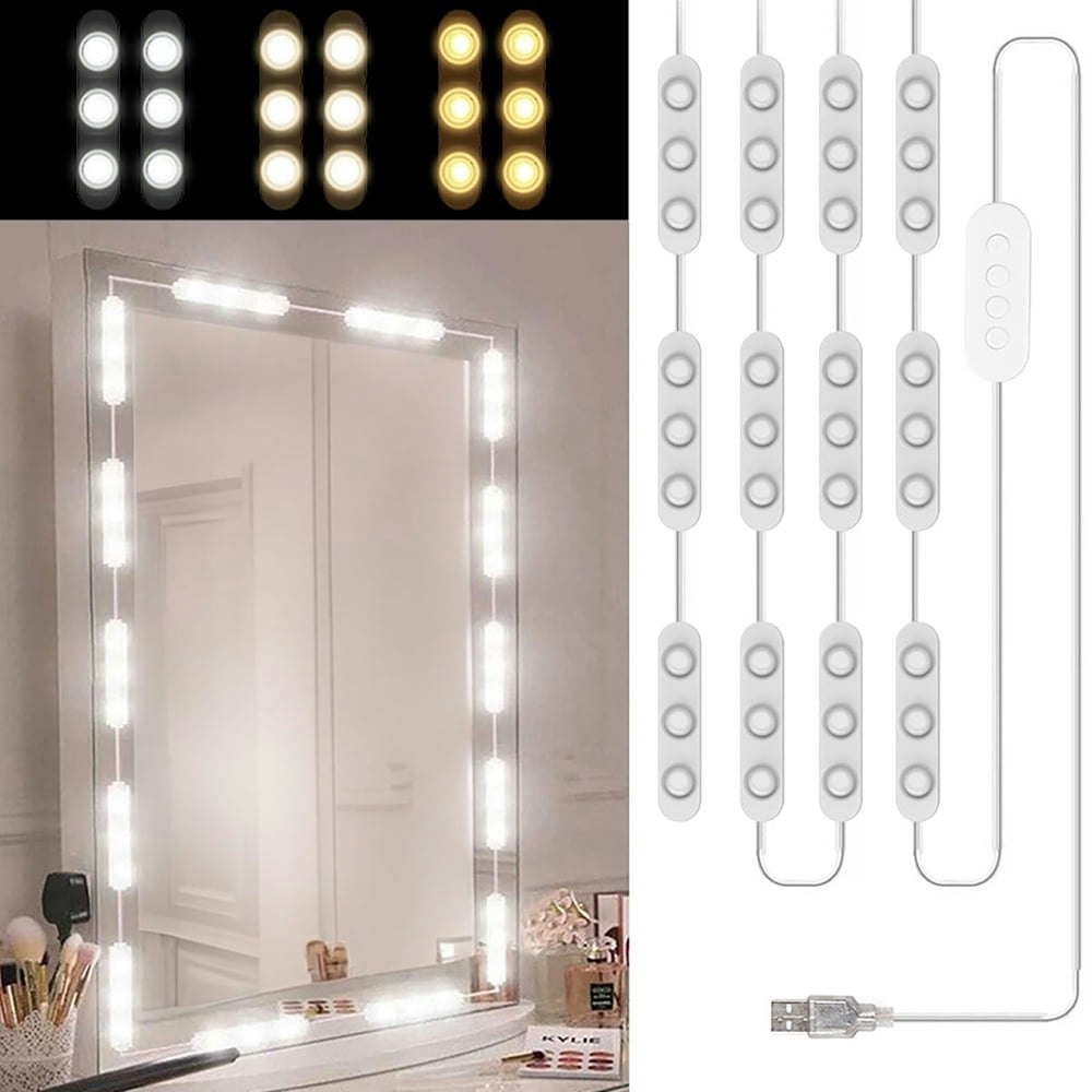 Ogednac 16-foot LED Vanity Mirror Lights: $10.99 Ogednac 16-foot LED Vanity Mirror Lights: $10.99