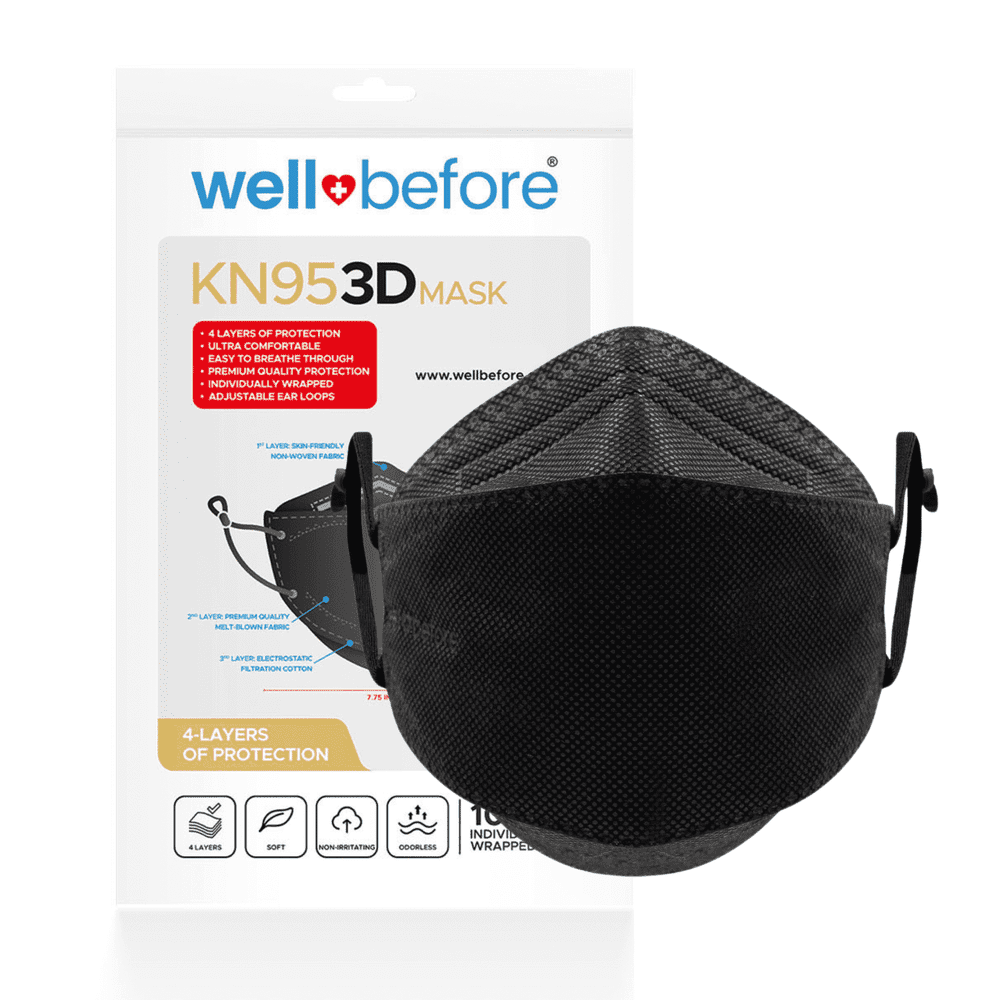 WellBefore KN95 Respirator Face Masks 10-Pack: $15.74 WellBefore KN95 Respirator Face Masks 10-Pack: $15.74