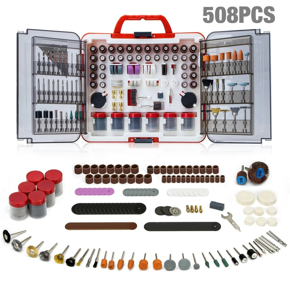 Shall 508-Piece Rotary Tool Accessories Kit: $21.88 Shall 508-Piece Rotary Tool Accessories Kit: $21.88