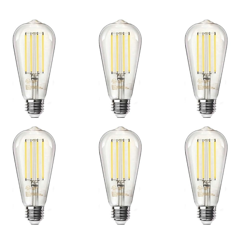 Volivo 8W ST58 Dimmable Edison LED Light Bulb 6-Pack: $12.98 Volivo 8W ST58 Dimmable Edison LED Light Bulb 6-Pack: $12.98