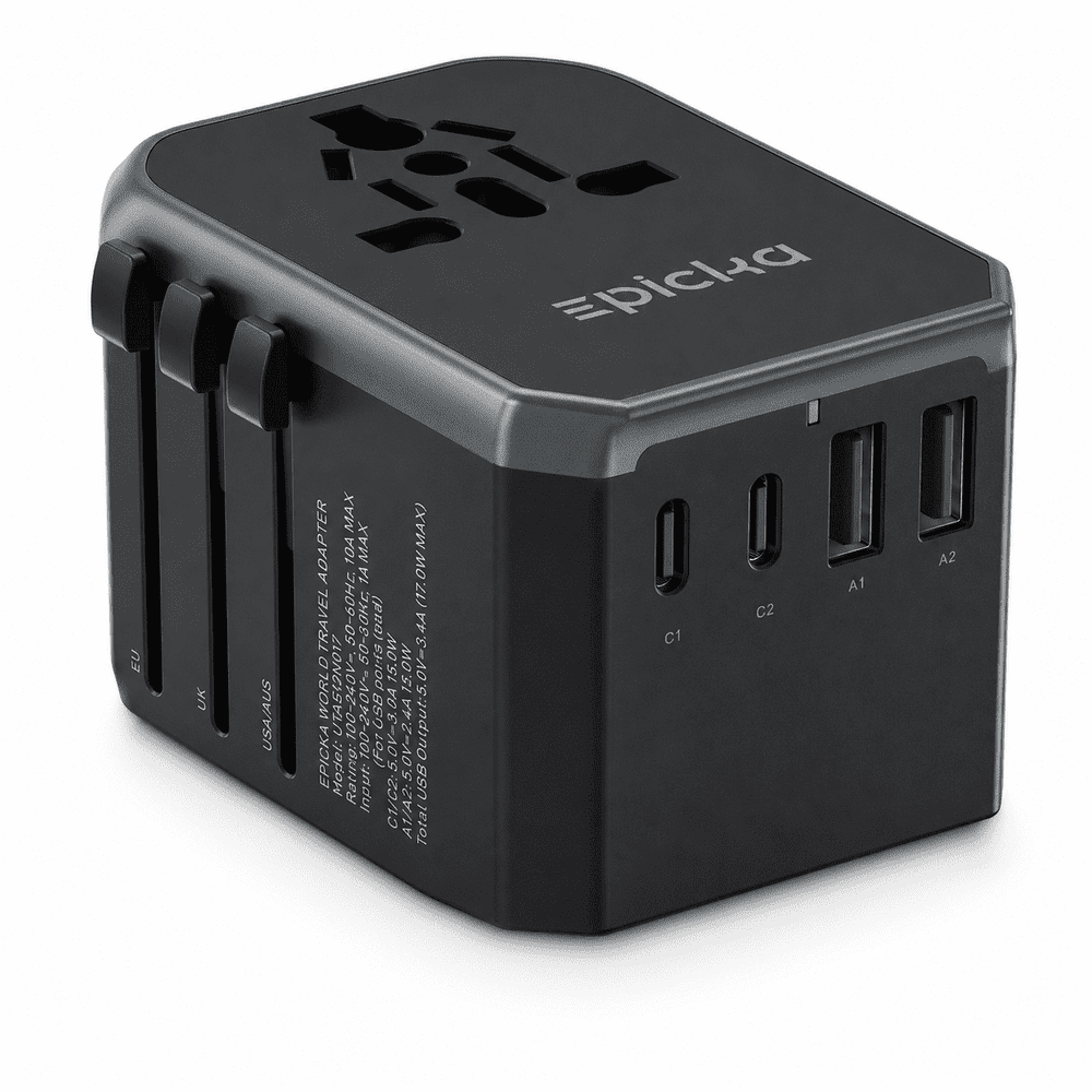 Epicka 104e Universal Travel Adapter: $15.98 Epicka 104e Universal Travel Adapter: $15.98