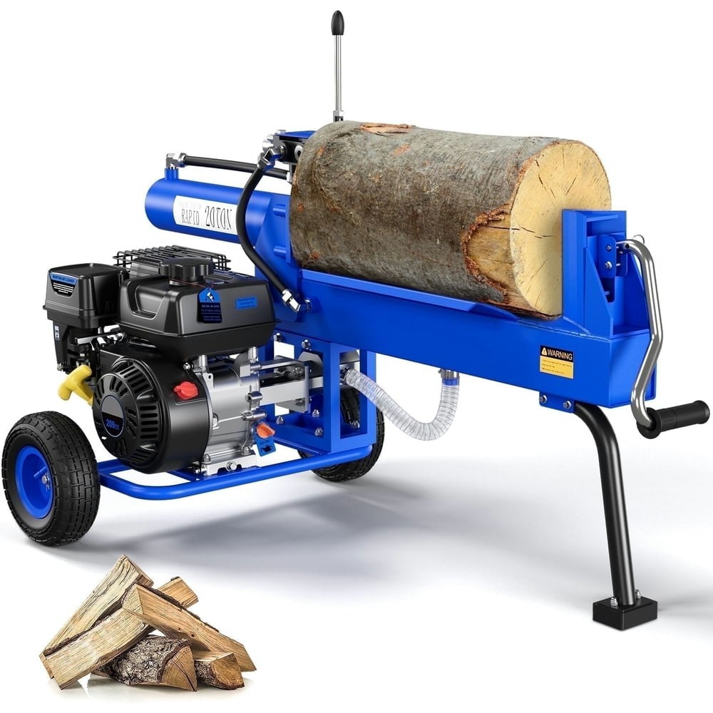 Efurden 7 HP 20-Ton Gas Log Splitter: $799.99