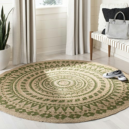 Safavieh Natural Fiber Collection 8-Foot Round Braided Jute Area Rug: $167.99 Safavieh Natural Fiber Collection 8-Foot Round Braided Jute Area Rug: $167.99