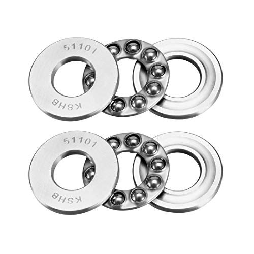 Uxcell 51101 Thrust Ball Bearings 2-Pack: $6.79 Uxcell 51101 Thrust Ball Bearings 2-Pack: $6.79