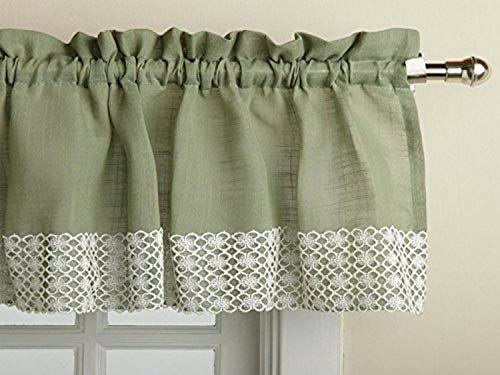 Sweet Home Collection Kitchen Window Valance: $13.07 Sweet Home Collection Kitchen Window Valance: $13.07