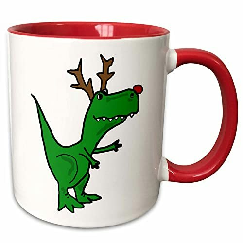 3dRose 11-oz. Green T-Rex Dinosaur Mug: $10.95 3dRose 11-oz. Green T-Rex Dinosaur Mug: $10.95