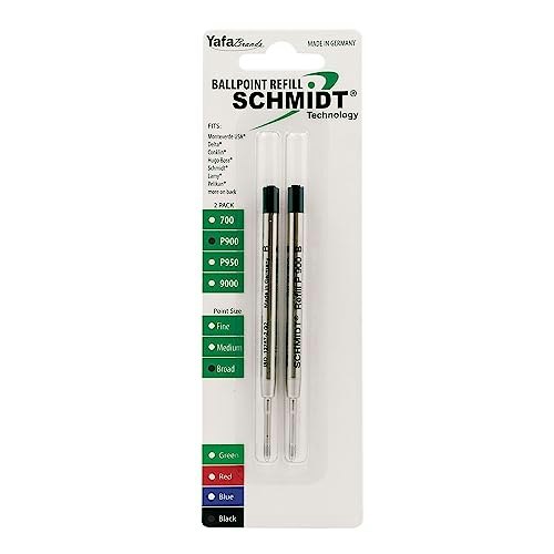 Schmidt P900 Parker-Style Ballpoint Refill Fine Blue 2-Pack: $7.28 Schmidt P900 Parker-Style Ballpoint Refill Fine Blue 2-Pack: $7.28
