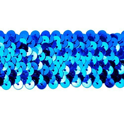 Trims by the Yard 4-Row Metallic Stretch Sequin Trim 10-Yard Roll: $11.18 Trims by the Yard 4-Row Metallic Stretch Sequin Trim 10-Yard Roll: $11.18