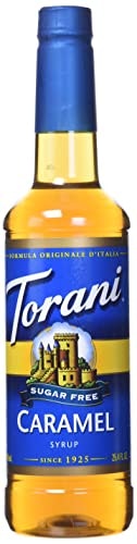 Torani Sugar Free Caramel Syrup 750ml: $7.94