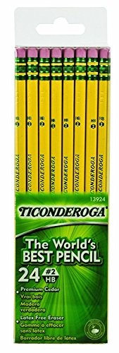 Ticonderoga #2 Wood-Cased Pencils 144-Count: $8.83
