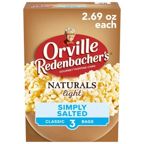 Orville Redenbacher’s Light Simply Salted Popcorn 3-Pack: $2.94 Orville Redenbacher’s Light Simply Salted Popcorn 3-Pack: $2.94