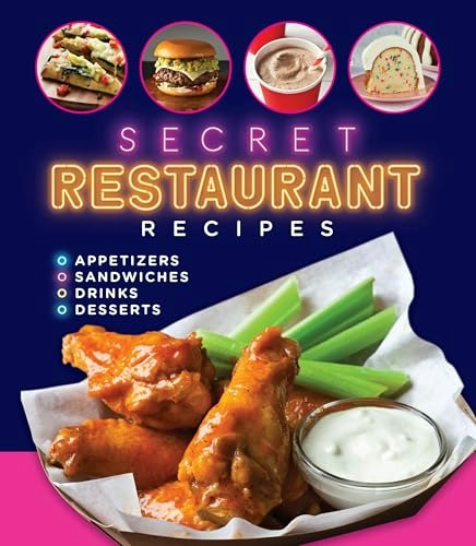 Secret Restaurant Recipes Cookbook: $10.51