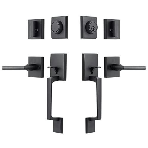 Gua Oyh Double Door Handleset with Lever: $71.86